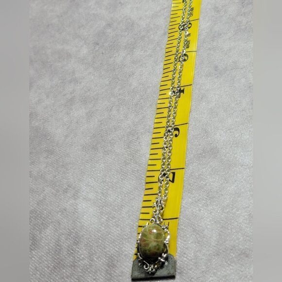 Unakite Pendant Necklace - Picture 12 of 15